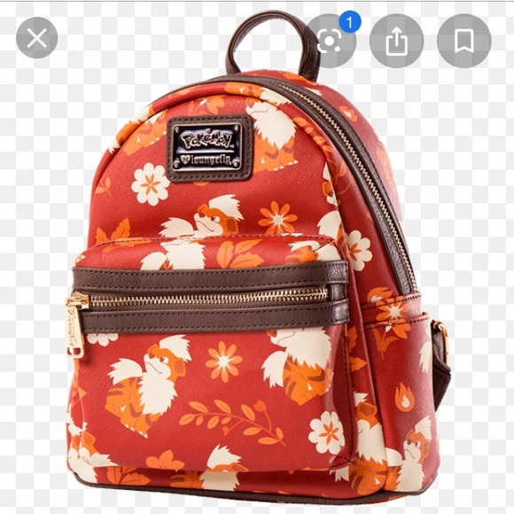 loungefly growlithe backpack
